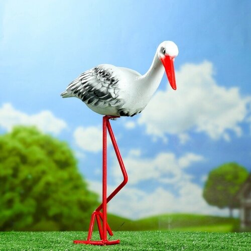 Садовая фигура Аист 33х20х60см 1686₽