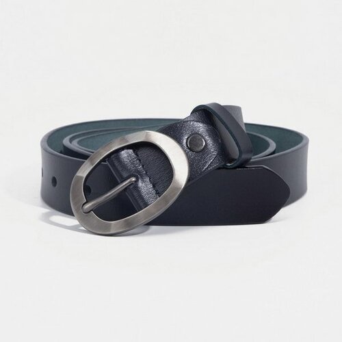 фото Ремень сима-ленд, размер 110, синий сима-лэнд