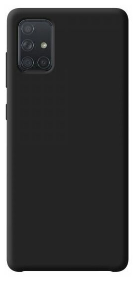 Накладка силикон Deppa Liquid Silicone для Samsung Galaxy A31 A315 Black арт.87675