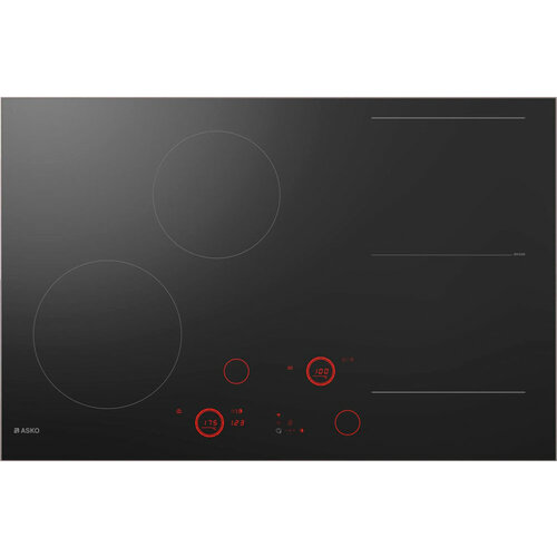 Индукционная варочная панель Asko HID824GC с рамкой цвет панели черный цвет рамки серебристый 18890000₽