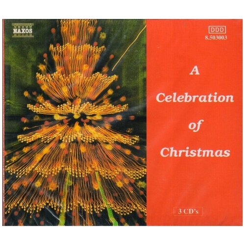 V/C-Celebration Of Christmas*Handel Messiah Manfredini Vivaldi Bach Corelli- Naxos CD Deu (Компакт-диск 3шт) v c zauber der geige kreisler massenet fiblich handel sarasate naxos cd deu компакт диск 3шт