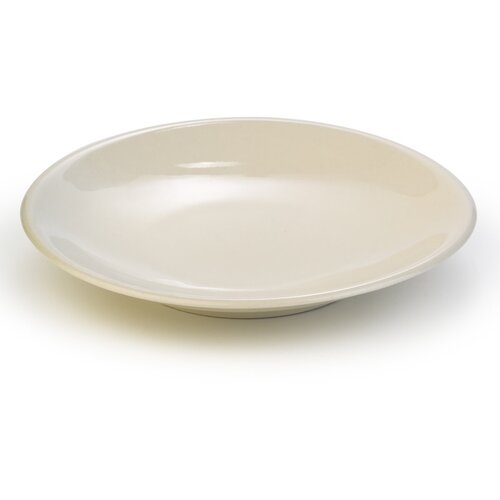 Пирожковая тарелка Груморо из керамики белого цвета / Цветная десертная тарелка / Дизайнерская посуда / Декоративная тарелка