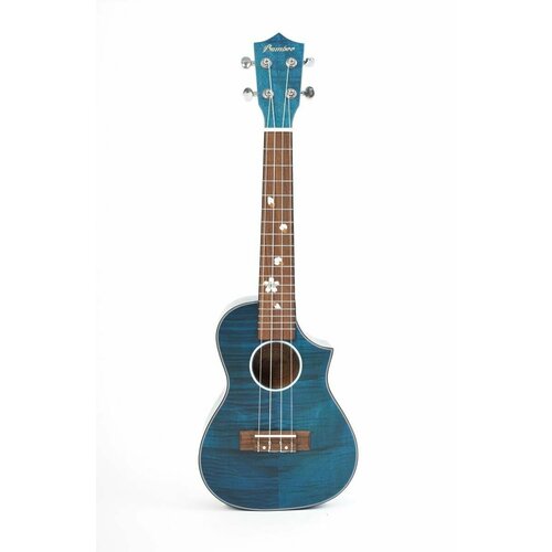 Bamboo BU-26 Blossom Blue укулеле тенор с чехлом, цвет синий укулеле тенор bamboo bu 26 blossom blue