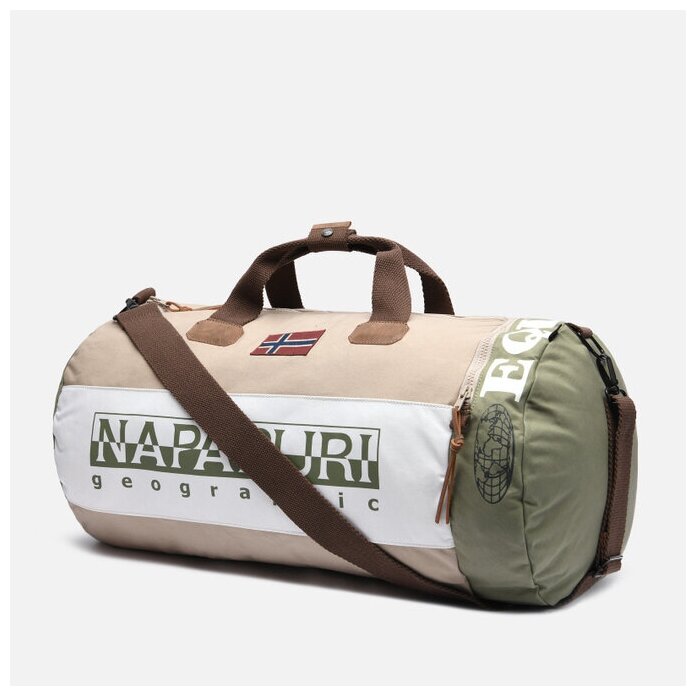 Дорожная сумка Napapijri Hering Duffle бежевый, Размер ONE SIZE - фотография № 2