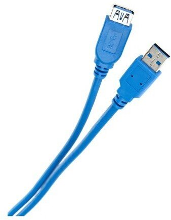 Кабель удлинительный USB 3.0 AM/AF 0,5м Aopen/Qust (ACU302-0.5M)