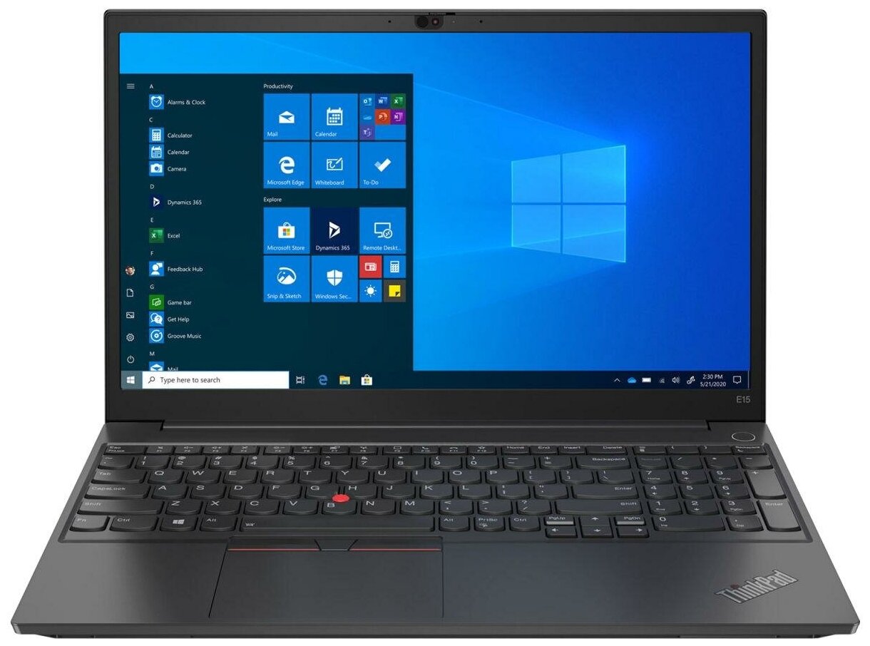 ThinkPad E15 Gen 2 15,6" FHD (1920x1080) IPS 250N, i5-1135G7, 8GB DDR4 3200 SODIMM, 256GB SSD M.2, Intel Iris Xe, WiFi, BT, FPR, IR Cam, 45Wh, 65