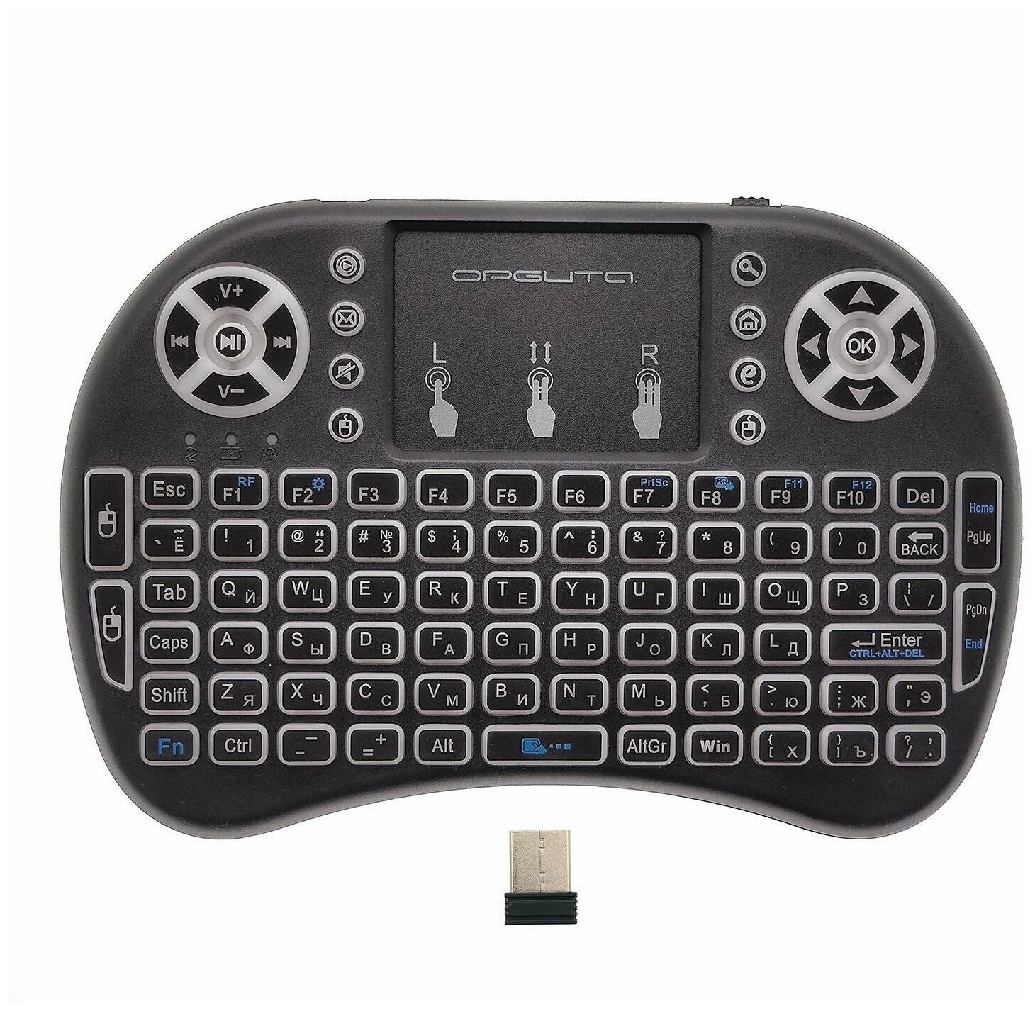 Клавиатура беспроводная OT PCM25 для смарт тв приставок