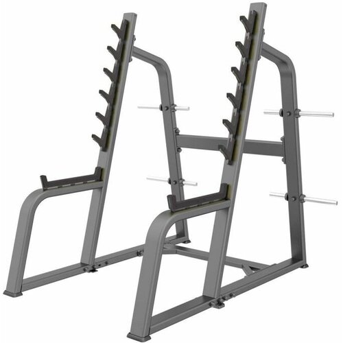 фото E-1050в стойка для приседаний с ограничителями (squat rack) dhz