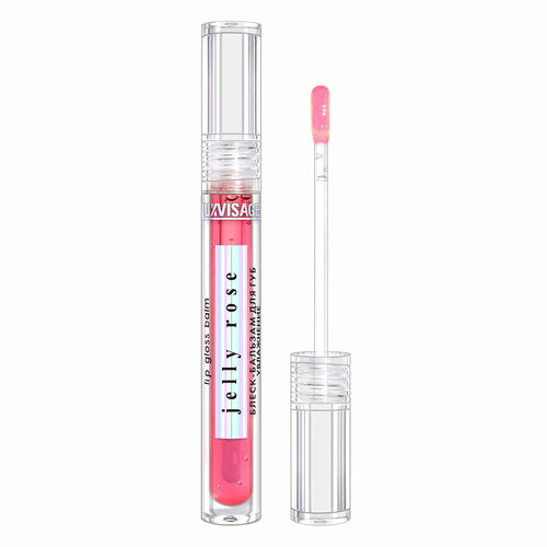 Блеск бальзам для губ LUXVISAGE JELLY ROSE увлажнение