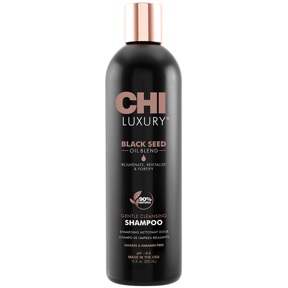 Шампунь для мягкого очищения волос Chi Luxury Black Seed Oil Blend Shampoo, 355 мл