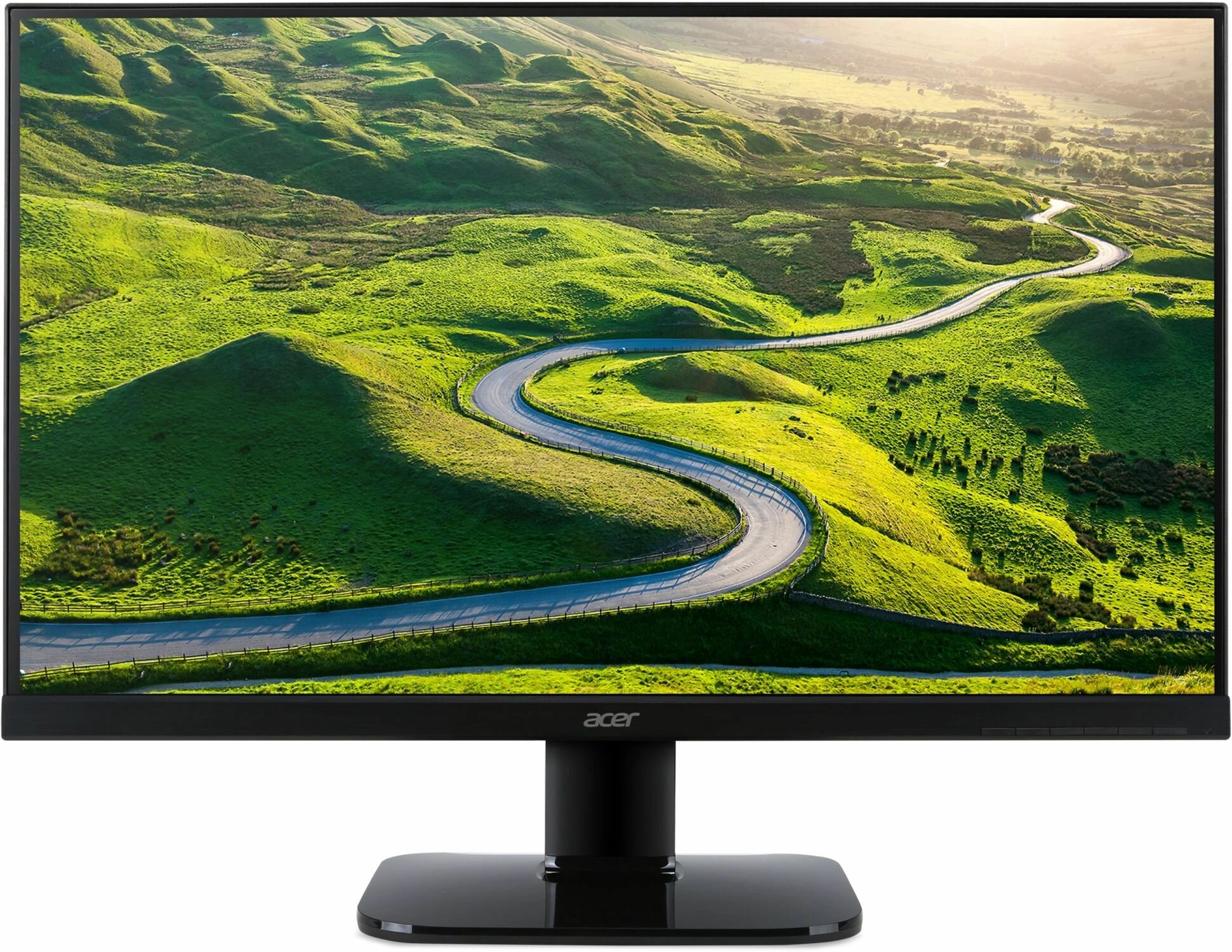 Монитор Acer 27" Vero V277Ebipv черный IPS LED 4ms 16:9 HDMI глянцевая 250cd 178гр/178гр 1920x1080 100Hz VGA DP FHD 5.6кг