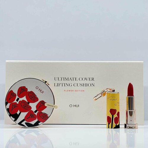 Кушон OHUI Ultimate Cover Lifting Cushion Refill Pouch | Flower edition