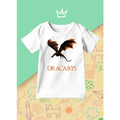 фото Футболка каждому своё, размер 152, белый