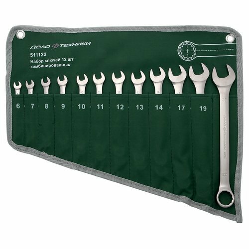 Набор ключей комб. Дело тех.12шт сумка/10 Дело Техники 511122