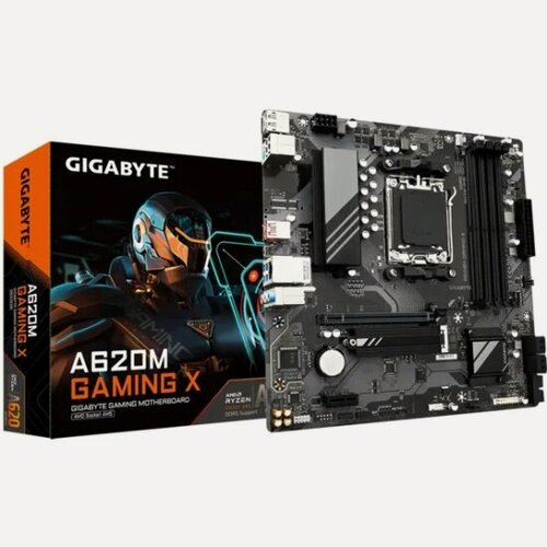 Изображение товара Материнская плата Gigabyte A620M GAMING X (AM5, mATX)