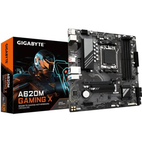 Материнская плата Gigabyte A620M GAMING X (AM5, mATX)