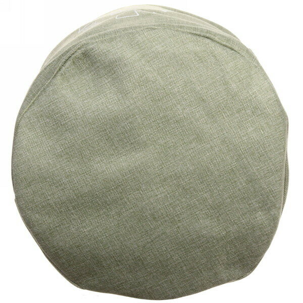 Корзина для белья круглая «Большая стирка» 50*35 см зеленая - фотография № 4