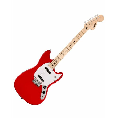 Электрогитара Squier Sonic Mustang MN (Torino Red) fender squier bullet mustang hh impb электрогитара цвет синий