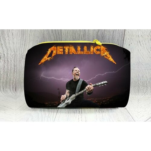 Пенал мягкий Metallica, Металлика №10 маска для сна metallica металлика 10
