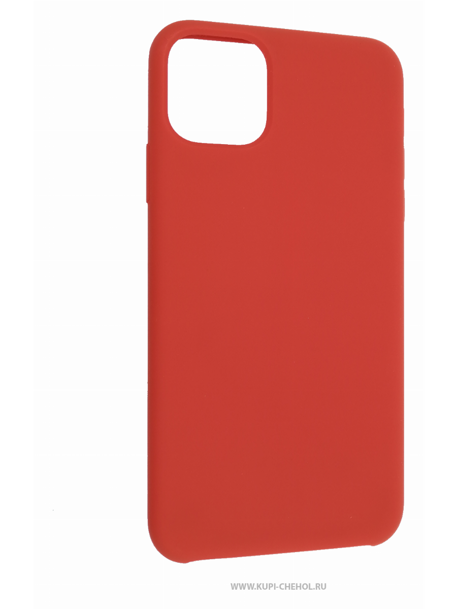 Чехол для iPhone 11 Pro Max Derbi Slim Silicone-2 красный