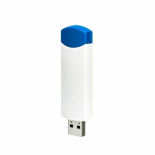 Флешка Zoon, 32 ГБ, синяя, USB 2.0, арт. F10 5шт флешка zoon 32 гб белая usb 2 0 арт f10 5шт