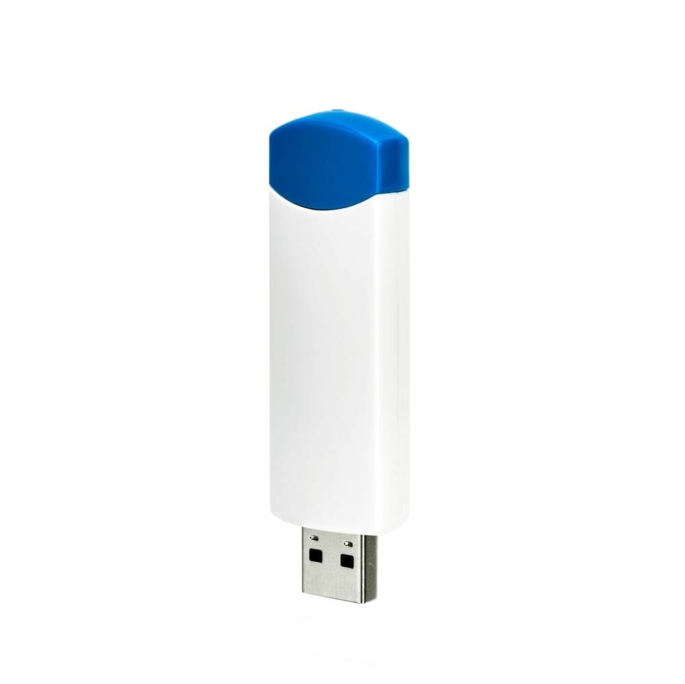 Флешка Zoon, 32 ГБ, синяя, USB 2.0, арт. F10