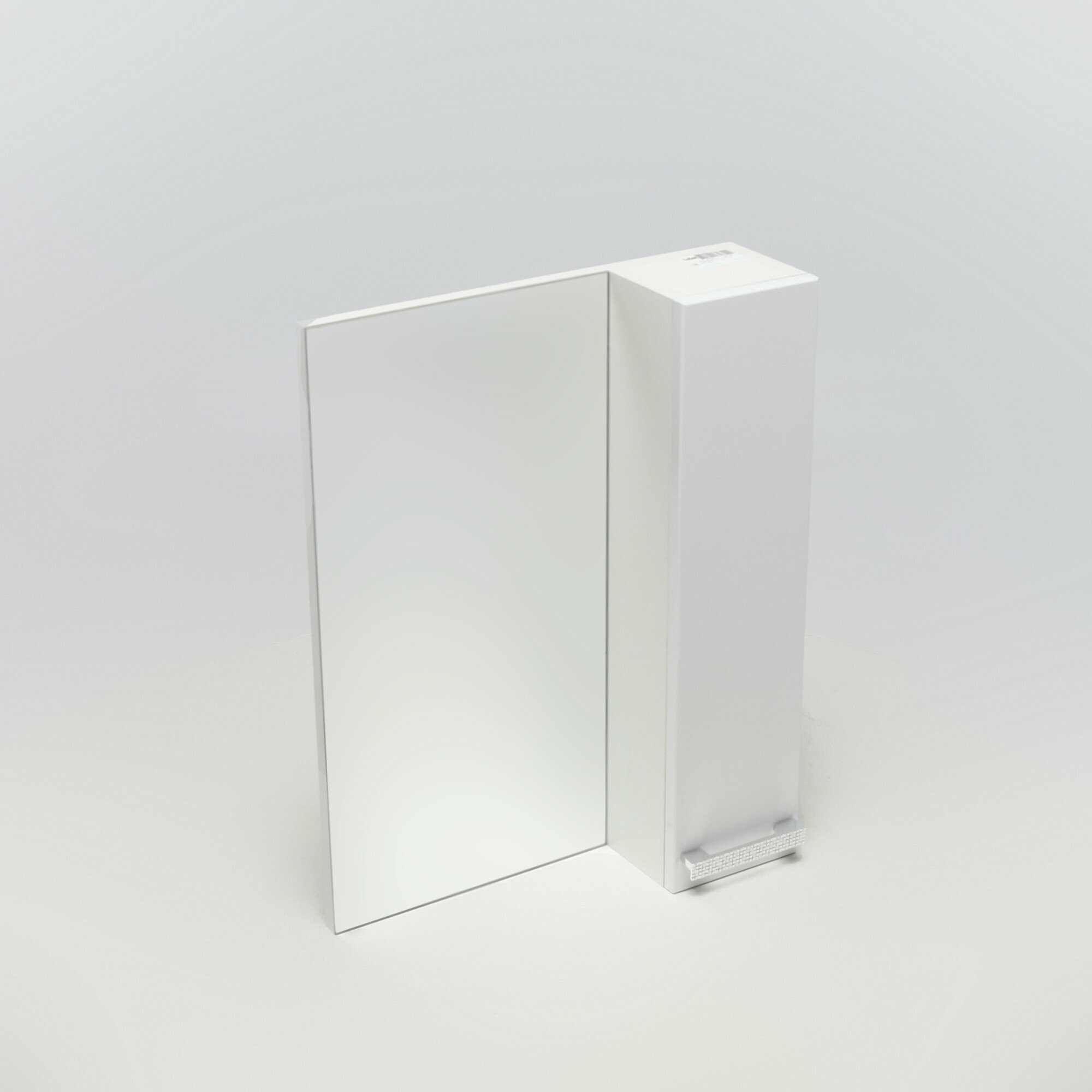 Зеркало для ванной со шкафом EvaGold Slim 50 №4 белое - фотография № 8