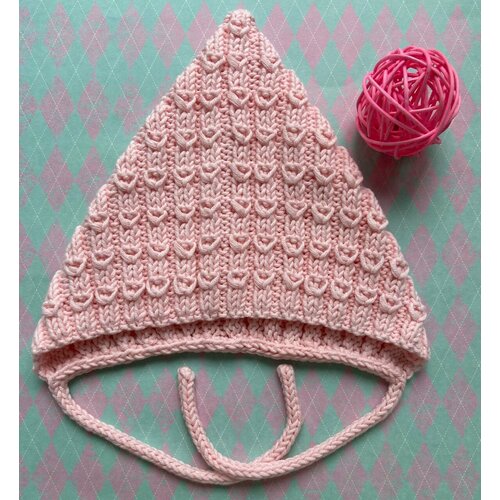 фото Шапка elfea, размер 36-39, розовый