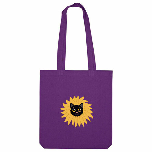 фото Сумка шоппер us basic, фиолетовый