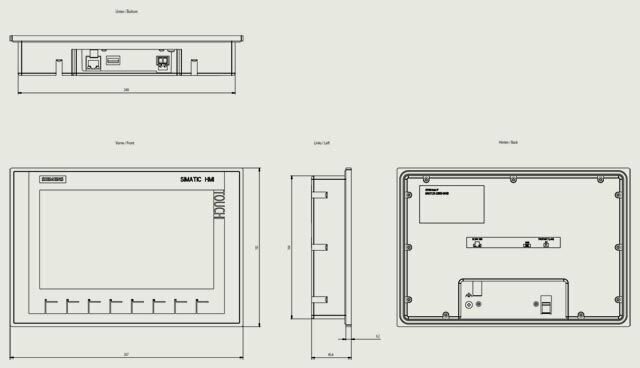 6AV2123-2JB03-0AX0 Панель оператора SIMATIC HMI KTP900 BASIC