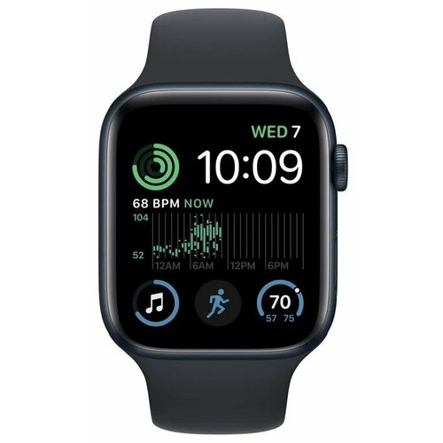 Умные часы Apple Watch Series SE Gen 2 40 мм Aluminium Case GPS Cellular midnight Sport Band 3499000₽