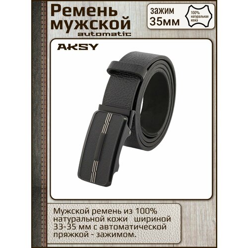 фото Ремень millennium, размер 135, черный