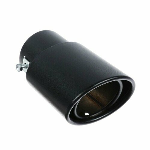 Насадка на глушитель 1485 см посадочный 64 мм черный мат 1730₽