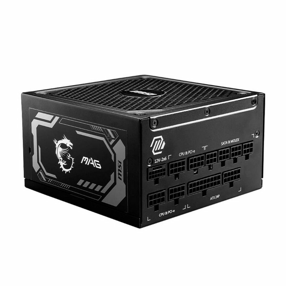 Блок питания MSI MAG A1000GL PCIE5 1000W, 80+ Gold, полностью модульный, ATX 3.0, PCIE5, RTL
