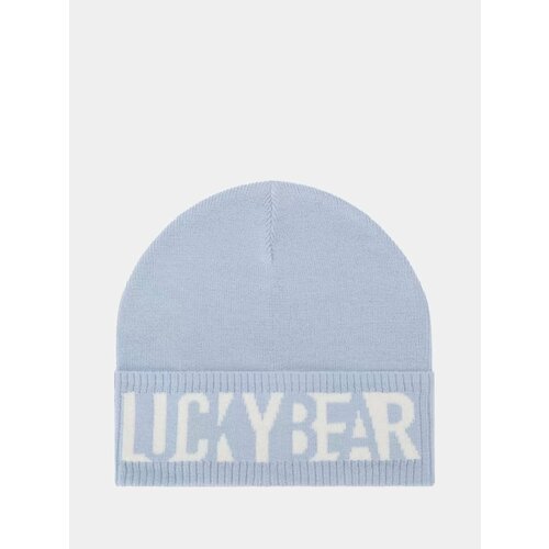 Шапка Lucky Bear для женщин, размер OneSize, голубой