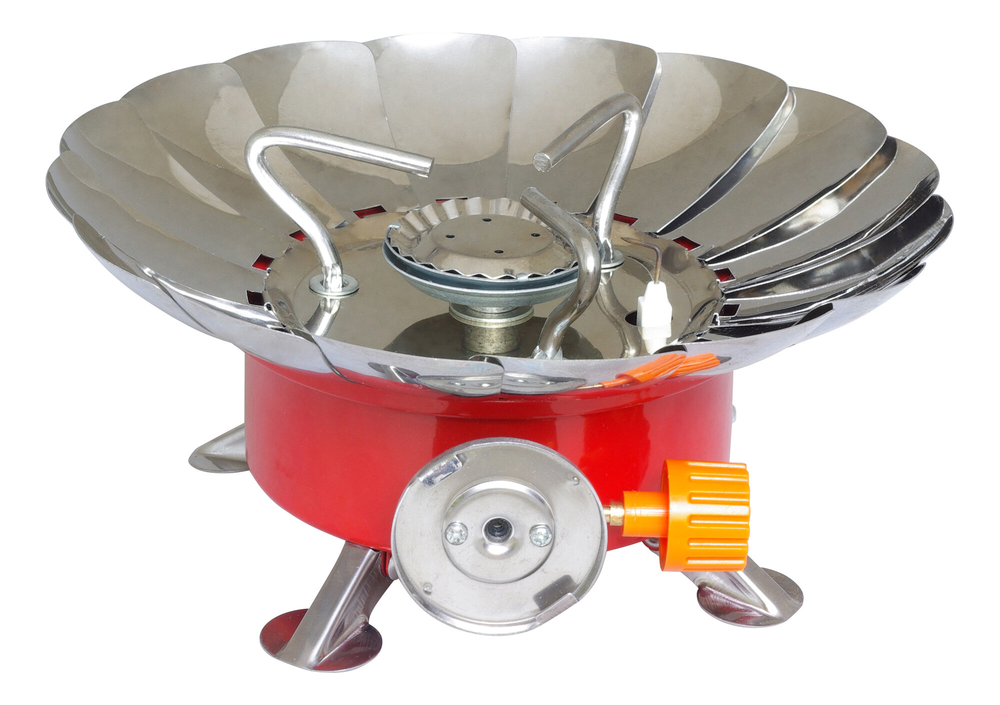 Плита газовая походная с ветрозащитой + чехол Energy GS-100, 15 х 15 х 12 см