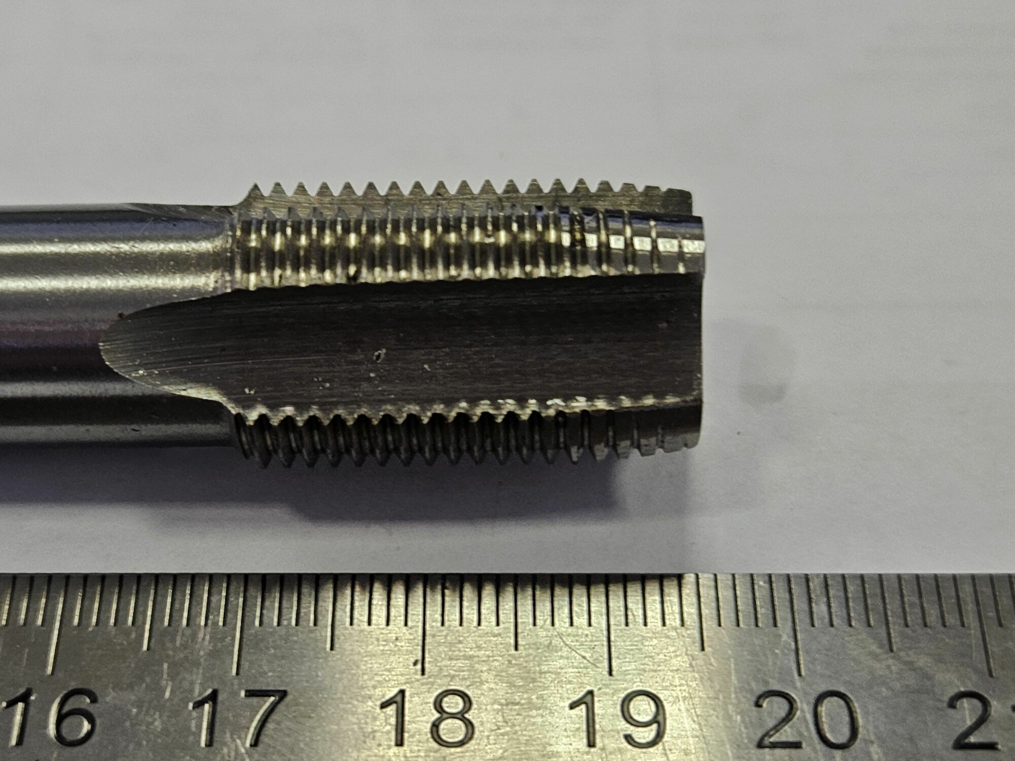 Метчик трубный цилиндрический G 3/8 — фото 1