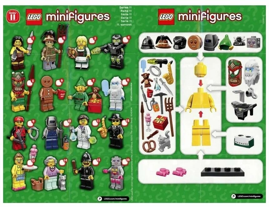 Конструктор LEGO Minifigures 71002 Series 11 Констебль / Constable (col11-15) — фото 1