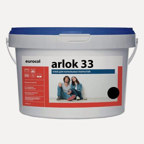 Изображение товара Клей для гибких напольных покрытий Arlok 33 (7кг)