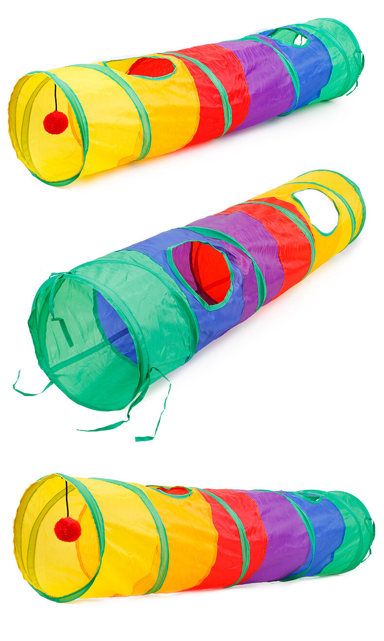 Игровой туннель "Шуршащий" для кошек и собак