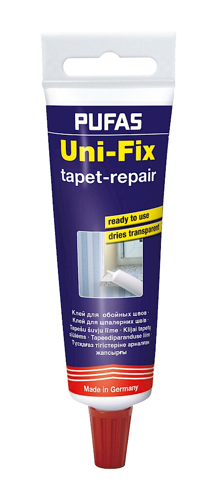 PUFAS клей Uni Fix Клей для обойных швов и быстрого ремонта  60г