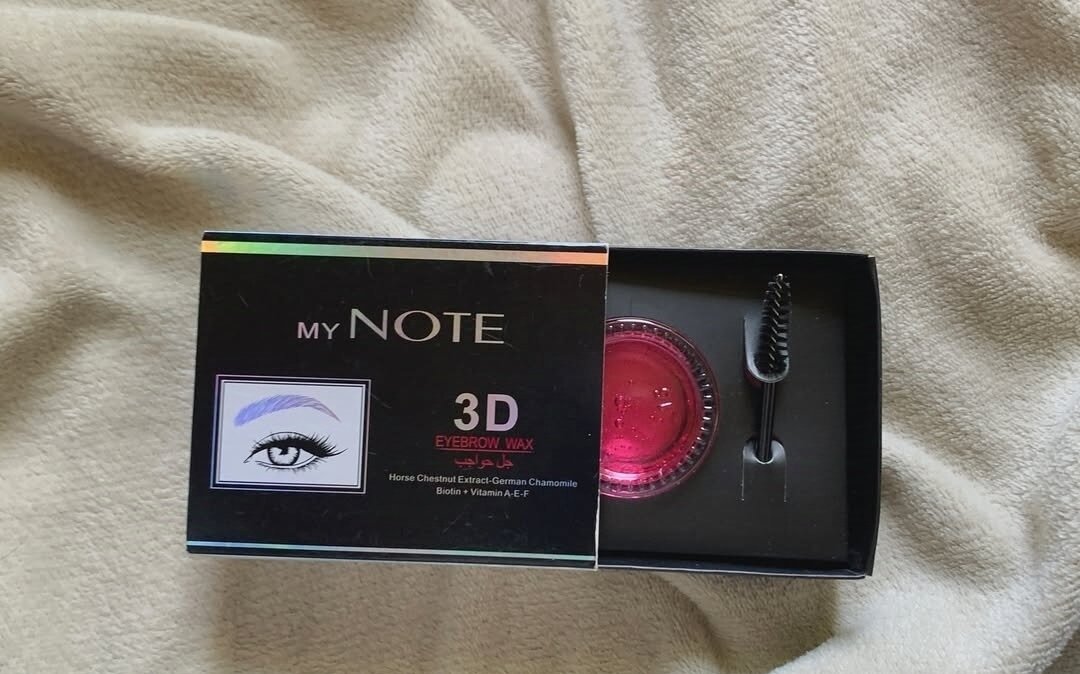 Бесцветный воск-фиксатор для формы бровей, MY NOTE 3D EYE BROW WAX, 50 мл