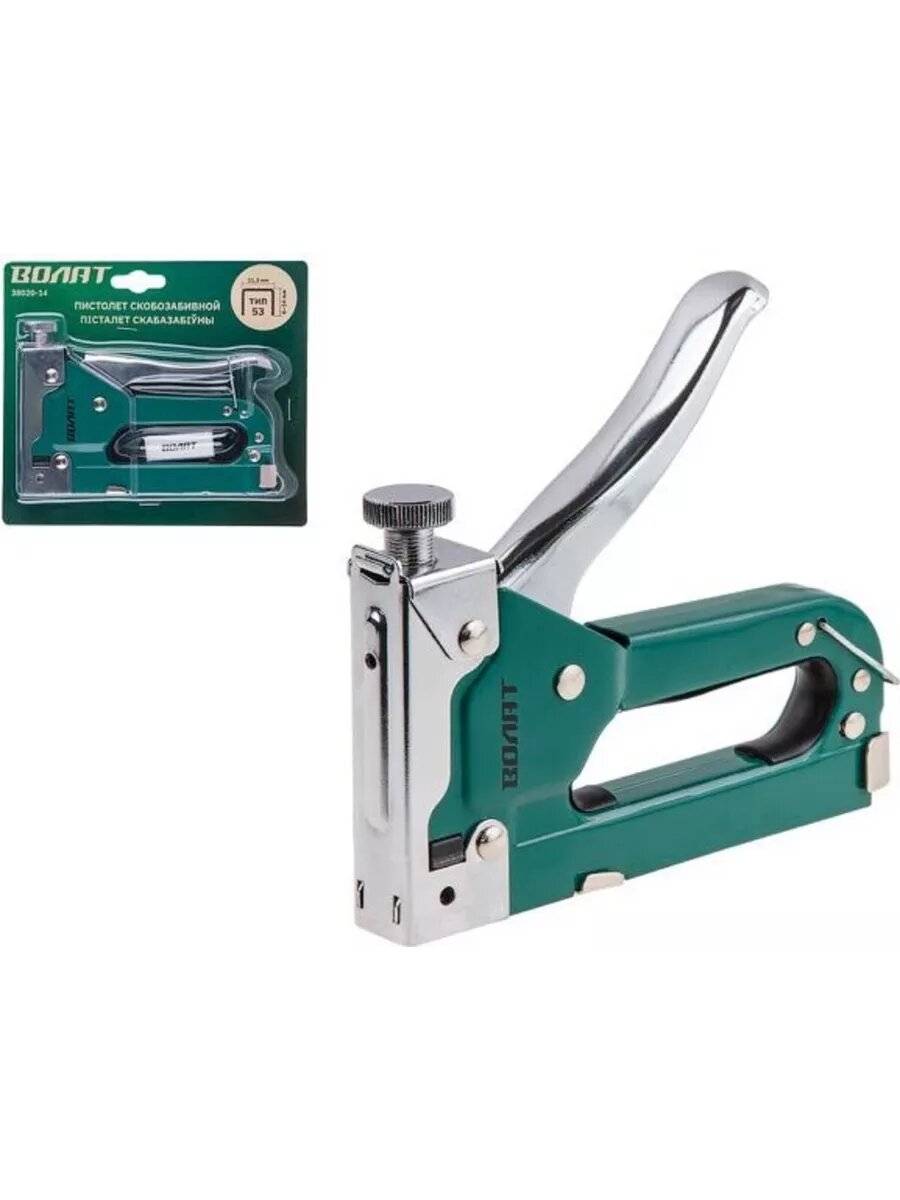 Степлер строительный размер волат размер скоб 4-14 мм (38020-14)