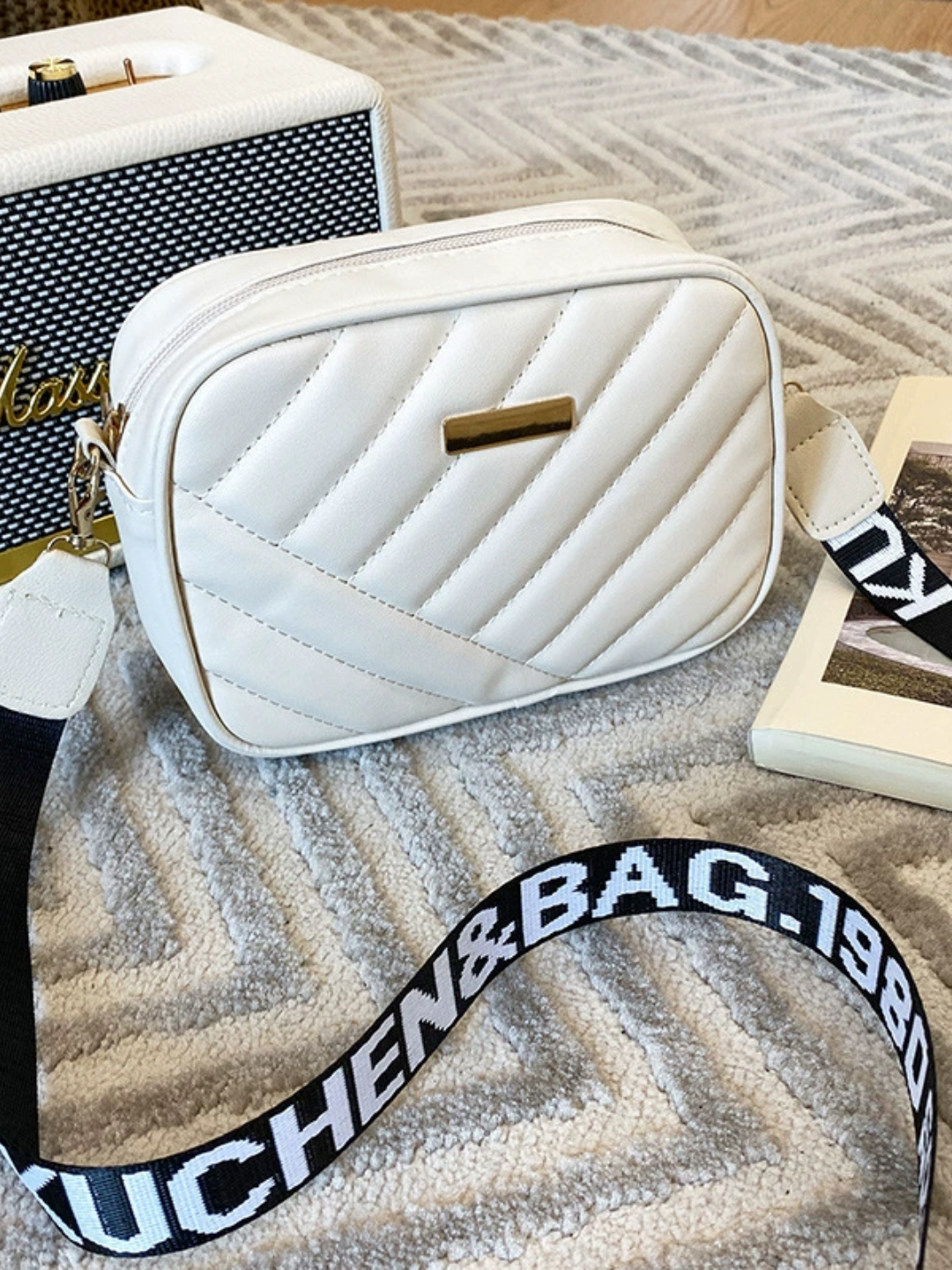 Сумка кросс-боди  кросс боди, белый, — фото 1