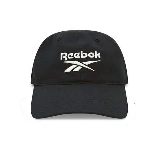 Бейсболка Reebok Logo Cap для взрослых и детей, размер Onesize, черный