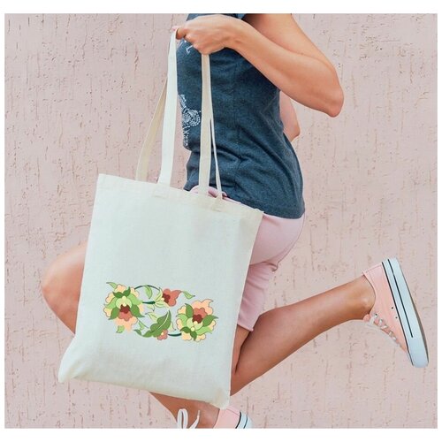 фото Сумка шоппер татарский орнамент нет бренда