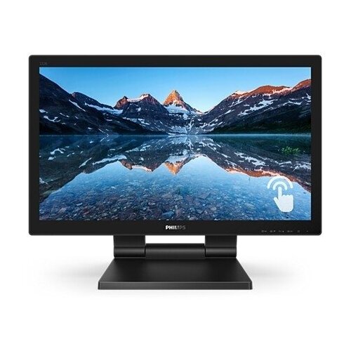 Philips Монитор LCD PHILIPS 215 222B9T TOUCH черный TN LED 1920x108060Hz 2ms 169 170160 250cd 10001 HDMI DVI D-Sub USBhub 2Wx2 audioout 4274000₽
