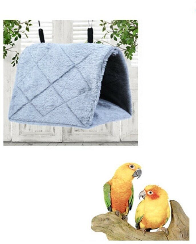 Гамак для попугаев/Гамак для птиц/Плюшевый домик для попугаев/Гнездо для попугаев/Гнездо для птиц