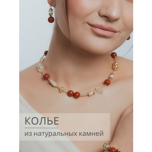 фото Колье из натуральных камней elena minakova jewelry design