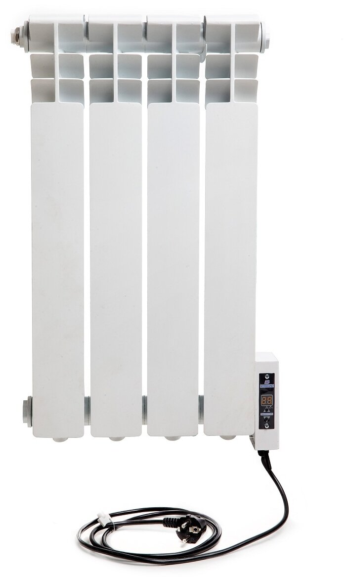 Радиатор отопления электрический энергоэффективный Normand 4 с электронным терморегулятором - фотография № 2